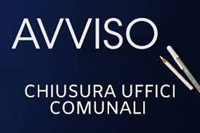 CHIUSURA UFFICIO PROTOCOLLO