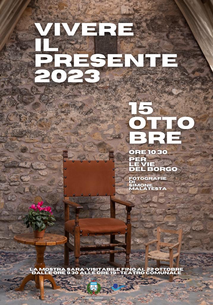 Locandina Vivere il Presente 2023