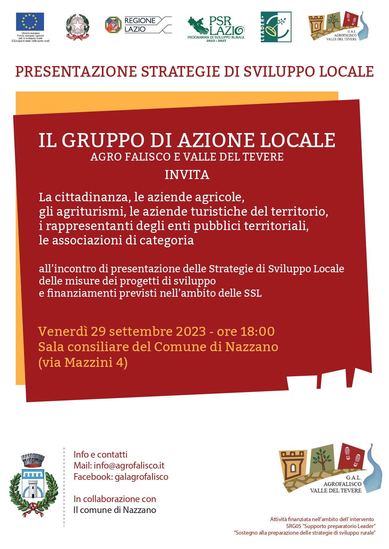 presentazione strategie di sviluppo locale