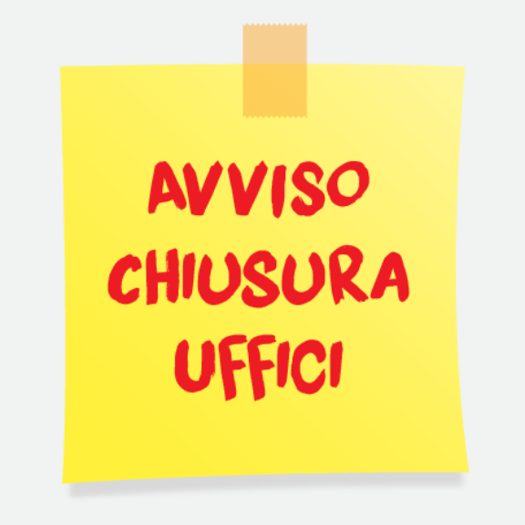 Avviso chiusura uffici